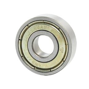 uxcell 608ZZ 8mm x 22mm x 7mm Double Shields Deep Groove Ball Bearing, Carbon Steel