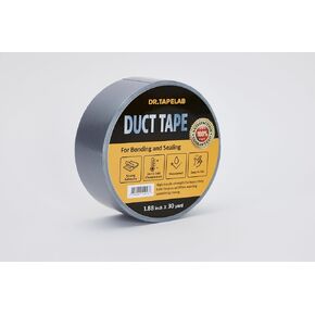 Duct Tape, 1-Pack 1.88 Inch x 30 Yard, 1-Pack Silver, Grey, HVAC