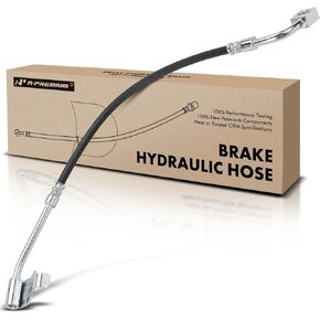 A-Premium Rear Passenger Brake Hydraulic Hose Compatible with Select Jeep Models - Wrangler 2013-2017, Wrangler JK 2018 - Replace# 68171956AD, 68171956AB