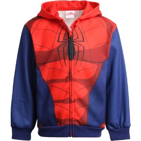 Marvel Avengers Boys' Sweatshirt - Spidey, Spider-Man, Venom, Hulk - Cosplay Hoodie Sweatshirt for Boys (3T-12)