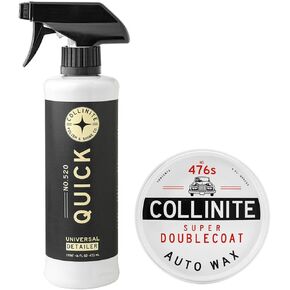 Collinite 520 Quick Detailer and 476S Super Double Coat Auto Wax Combo