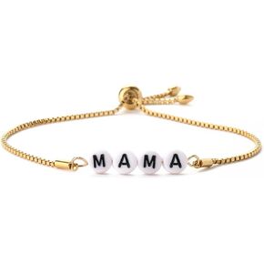 Mom Bracelets for Women, Birthday Mothers Day Jewelry Gifts for Mom from Daughter Son