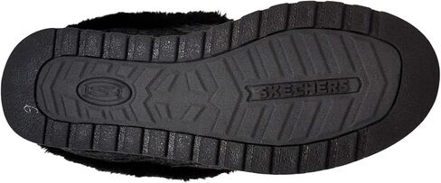 Skechers BOBS من Keepsakes Ice Angel Charcoal / شبشب أسود مقاس 6.5 عرض أمريكي in Kuwait