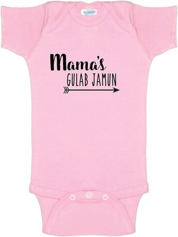 Mama's Gulab Jamun Muslim Themed Baby Infant Cotton Bodysuit in Saudi Arabia