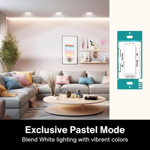 Colorado Ultra Slim LED Recessed Downlights RGB Color Smart Switch Dimmer with Dynamic HUE Lights 1390LM 15W RGBCW Smart Recessed Lighting 6 inch Indoor & Soffit Lights Outdoor Led Exterior Alexa AI in Saudi Arabia