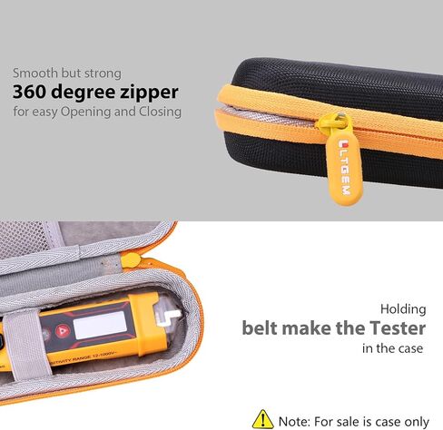 جراب صلب LTGEM EVA لجهاز Klein Tools NCVT6/ NCVT1P/ NCVT3P/ NCVT2P لاختبار الجهد الكهربي - الجراب فقط! in Kuwait