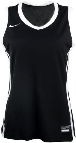 Nike Womens Elite Scoop Neck Tank Jersey رياضي لكرة السلة مسامي - أسود - مقاس XL in Saudi Arabia