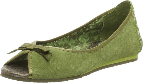 cobian Women's Audrey Peep Toe Flat in Saudi Arabia