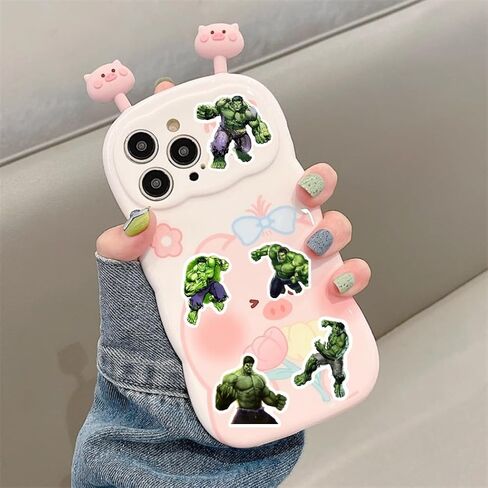 88 قطعة من ملصقات هالك لزجاجات المياه لوازم حفلات أعياد الميلاد لتزيين أعياد الميلاد هالك، وملصقات السيارات والشارات in Kuwait