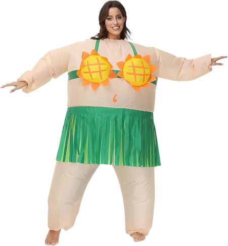 BIGPETS Inflatable Costume Ballet Sumo Adult Funny Blow up Suit Halloween Funny Dress up Costume in Saudi Arabia