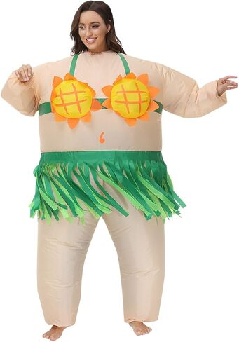 BIGPETS Inflatable Costume Ballet Sumo Adult Funny Blow up Suit Halloween Funny Dress up Costume in Saudi Arabia