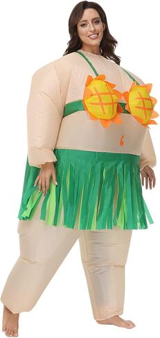 BIGPETS Inflatable Costume Ballet Sumo Adult Funny Blow up Suit Halloween Funny Dress up Costume in Saudi Arabia