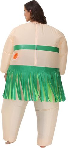BIGPETS Inflatable Costume Ballet Sumo Adult Funny Blow up Suit Halloween Funny Dress up Costume in Saudi Arabia