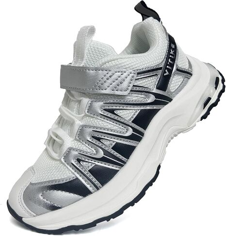JMFCHI Kids Sneakers Boys Girls Tennis Running Shoes Outdoor Hiking Sneaker for Boys Athletic Breathable in Kuwait