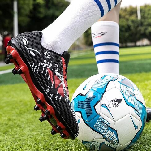 TOLLN Boys Girls Football Shoes Kids Soccer Cleats in Saudi Arabia