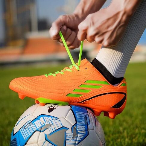TOLLN Boys Girls Football Shoes Kids Soccer Cleats in Saudi Arabia