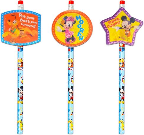 Mickey and Minnie Mouse Pen Gift Set - 12 Pc Minnie Mickey Ballpoint Pens Bundle for Women Men (Mickey Minnie Party Supplies) in Kuwait