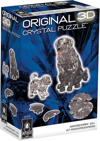 كن في حيرة | لغز كريستالي أصلي ثلاثي الأبعاد للكلاب والجرو، للأعمار من 12 عامًا فما فوق in Kuwait