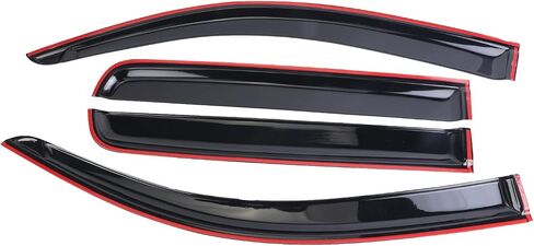 Rain Guards Suitable for Colorado/GMC Canyon 2015-2021 Crew Cab, Window Visor, Window Deflectors, Rain Guard, 4 pcs 94995 in Saudi Arabia