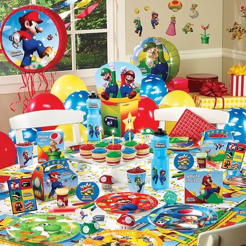 60 قطعة من لوازم حفلات ماريو مقاس 9 بوصة و6 أنماط من أطباق ماريو أطباق ماريو للاستعمال مرة واحدة زينة حفلات ماريو لمفضلات حفلات ماريو in Kuwait