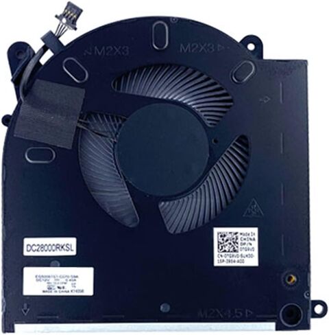 مراوح تبريد بديلة جديدة لمروحة الكمبيوتر المحمول Dell Alienware M15 R3 M15 R4 P87F002 P87F003 0TG9V0 0D1X38 EG50061S1-C070-S9A EG50061S1-C080-S9A DC 12V 0.4A in Kuwait