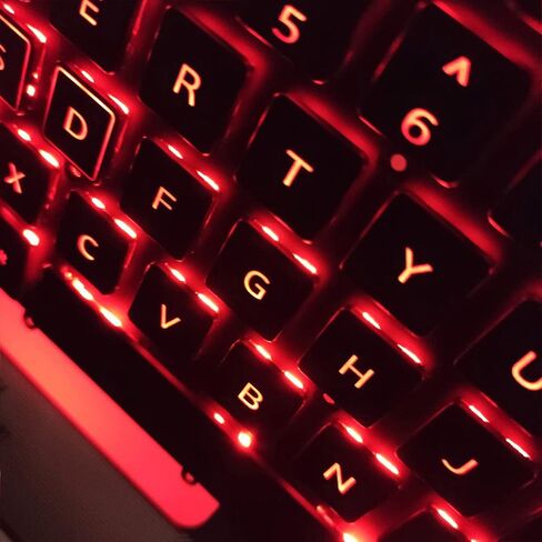 ANTWELON Replacement Laptop Keyboard RED Backlight for Dell Inspiron 3583 5565 5567 5570 5575 7566 7567 7577 5765 5767 5770 5775 7773 7778 7779, G3 3579 3779, G5 15 5587, G7 15 7588 US Layout in Saudi Arabia
