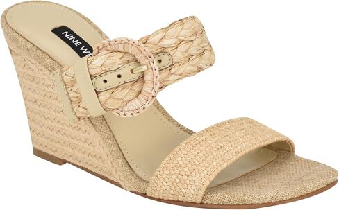 Nine West Women's Novalie Wedge Sandal in Saudi Arabia