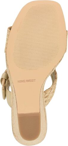 Nine West Women's Novalie Wedge Sandal in Saudi Arabia