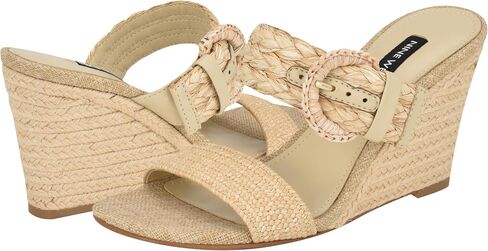 Nine West Women's Novalie Wedge Sandal in Saudi Arabia