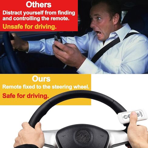 ضوء إيماءات السيارة مع جهاز التحكم عن بعد - ضوء إصبع اليد LED الجديد، أشياء مضحكة للسيارة، أدوات وإكسسوارات LED مضحكة للسيارة in Kuwait