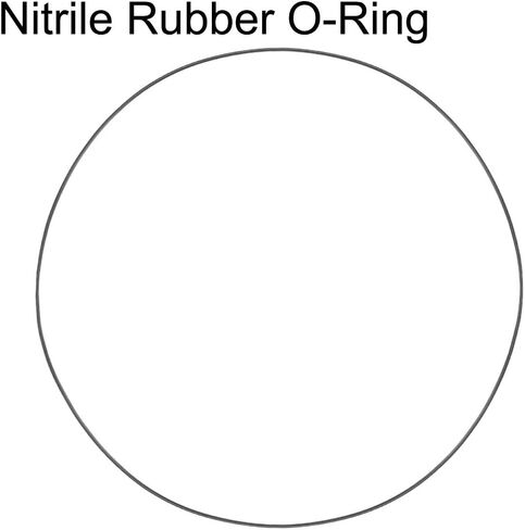 uxcell Nitrile Rubber O-Rings 250mm OD 240mm ID 5mm Width, Metric Sealing Gasket for Automotive Machine Plumbing, Pack of 1 in Saudi Arabia