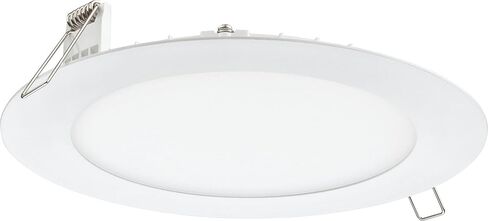 WF6 SWW5 90CRI MW M6 Round Baffle LED Downlight, 120 Volts, 2700K/3000K/3500K/4000K/5000K, Triac Dimming, 6-Inch, Matte White in Saudi Arabia