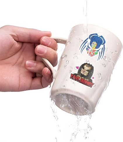 Predator VS Alien StickersThriller Movie Stickers 50PCS Laptop Reward Motivational Stickers for Water Bottle, Skateboard,Refrigerator,Hydro Flasks, Decal, Waterproof Vinyl Decal for Adults, Teens in Saudi Arabia