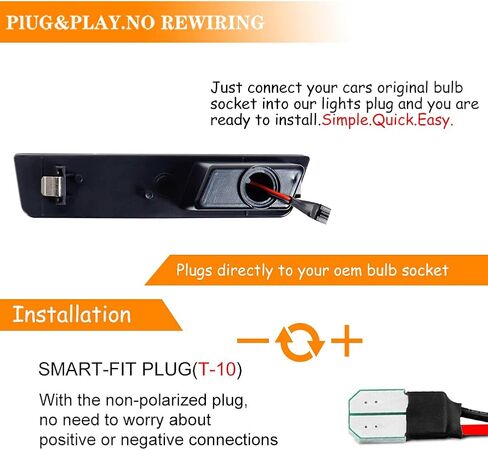 طقم مصابيح مدخنة LED كهرمان كامل متوافق مع 2008 2009 2010 2011 2012 2013 2014 دودج تشالنجر R/T Classic Rallye Redline SRT8 SRT SXT R/T SE استبدال مصابيح العلامات الجانبية للمصد الأمامي OEM in Kuwait