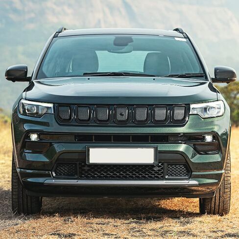 JeCar Grille Inserts Front Grill Covers Exterior Accessories for Jeep Compass 2021+ in Saudi Arabia