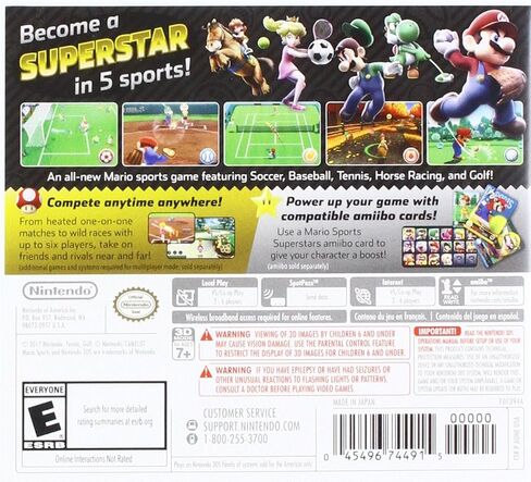Mario Sports Superstars (No Card) - Nintendo 3DS in Saudi Arabia