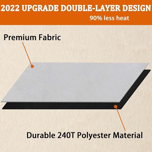 Windshield Sunshade for Tesla Model 3 Model Y Foldable Front Window Sun Shade，Double Layer Light Blocking Fabric 240T Material Sun Visor Protector Accessories Blocks UV Rays in Saudi Arabia