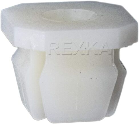 Rexka 30ps Nylon Grill Screw Nuts #8 Screw Size for GM 3893980 Chrysler Chevy 1967-on in Saudi Arabia