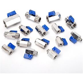 1 piece 1/8" 1/4" 3/8" 1/2" 3/4" 1 inch F/MM/MF/F SS316 kitchen pipe manual metal handle switch pneumatic mini ball valve(1/8",316_MALE TO FEMALE) in Saudi Arabia