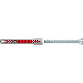 Fischer 562150 Duoxpand T 8x100 مساواة ممتدة مع برغي رأس مسطح في الصلب المجلفن ، حزمة 50 in Kuwait