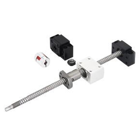 برغي الكرة الخطية المسمار الدقة الجزء المسمار الكرة SFU1204 مجموعة RM1204 كرة ملطب كرة ملطب C7 مع شفة نهاية الكرة واحدة الجوز in Kuwait