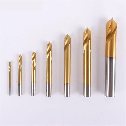 1Pcs 90 Degree HSS Chamfer Countersink Chamfer Drill Bits Center Spotting Cobalt Drill Bit 3/4/5/6/8/10/12/14/16/18/20/25mm(12mm) in Saudi Arabia