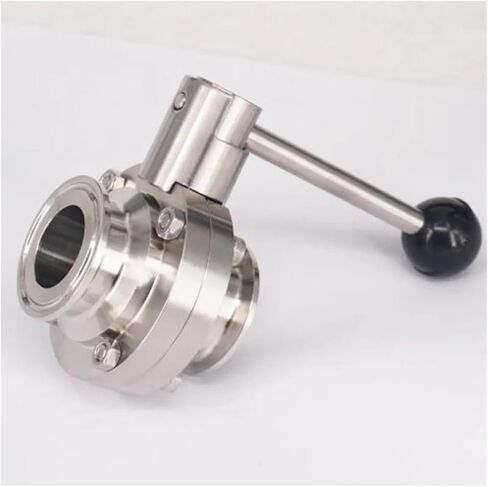 1pcs 1-1/4 "32mm SS304 الصرف الصحي من الفولاذ المقاوم للصدأ الصف التريدي 1.5" صمام المشبك الثلاثي in Saudi Arabia