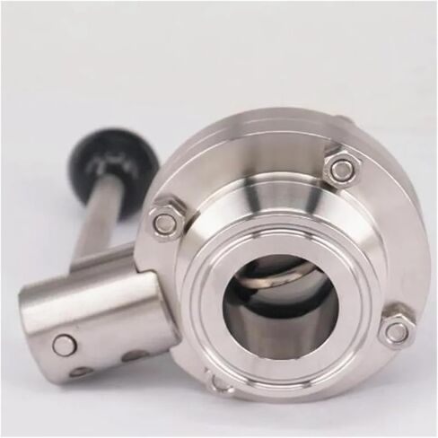 1pcs 1-1/4 "32mm SS304 الصرف الصحي من الفولاذ المقاوم للصدأ الصف التريدي 1.5" صمام المشبك الثلاثي in Saudi Arabia