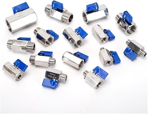 1 قطعة 1/8 "1/4" 3/8 "1/2" 3/4 "1 بوصة f/mm/mf/f ss316 أنبوب المطبخ دليل مقبض المعادن مقبض المعادن المطبخ (1/8" ، 316_male إلى أنثى) in Saudi Arabia