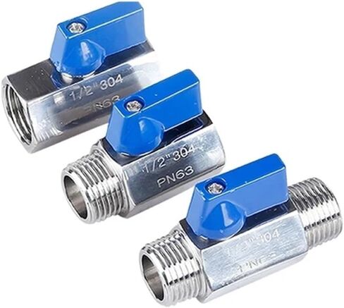 1 قطعة 1/8 "1/4" 3/8 "1/2" 3/4 "1 بوصة f/mm/mf/f ss316 أنبوب المطبخ دليل مقبض المعادن مقبض المعادن المطبخ (1/8" ، 316_male إلى أنثى) in Saudi Arabia