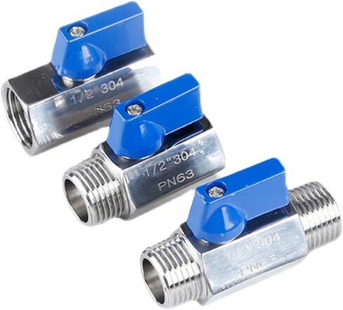 1 قطعة 1/8 "1/4" 3/8 "1/2" 3/4 "1 بوصة f/mm/mf/f ss316 أنبوب المطبخ دليل مقبض المعادن مقبض المعادن المطبخ (1/8" ، 316_male إلى أنثى) in Saudi Arabia