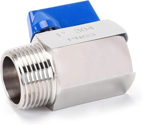 1 قطعة 1/8 "1/4" 3/8 "1/2" 3/4 "1 بوصة f/mm/mf/f ss316 أنبوب المطبخ دليل مقبض المعادن مقبض المعادن المطبخ (1/8" ، 316_male إلى أنثى) in Saudi Arabia