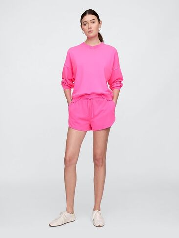 الفجوة النسائية الفرنسية Terry V-Neck Sweatshirt in Saudi Arabia