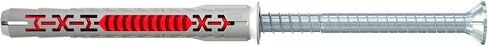 Fischer 562163 Duoxpand 10x80 T R Extended Dowels ، Gray ، Red ، 50 Count in Kuwait